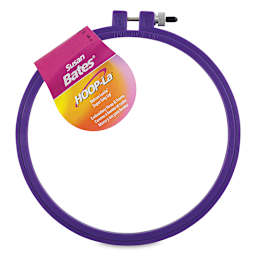 Susan Bates Hoop-La Embroidery Hoop - 6" (Shown in purple.)