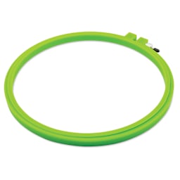 Susan Bates Hoop-La Embroidery Hoop - 8" (Shown in green.)