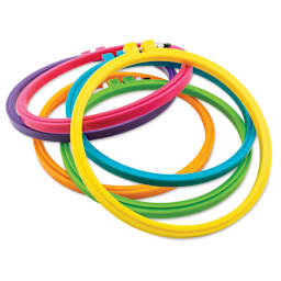 Susan Bates Hoop-La Embroidery Hoops (Assorted colors.)