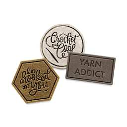 The Hook Nook Project Labels - Metal Pins, Package of 3