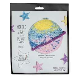 Needle Creations Needle Punch Kit - Planet, front of the packaging