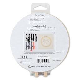 Needle Creations Needle Punch Kit - Dog, back of the packaging