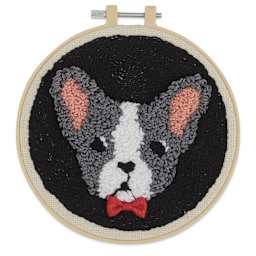 Needle Creations Needle Punch Kit - Dog, finished project