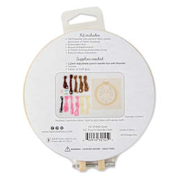 Needle Creations Needle Punch Kit - Deer, back of the packaging