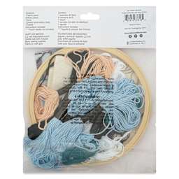 Needle Creations Needle Punch Kit - Bulldog with Glasses, 6", back of packaging