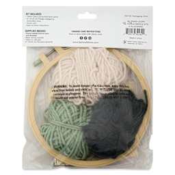 Needle Creations Needle Punch Kit - Leopard, 6", back of packaging