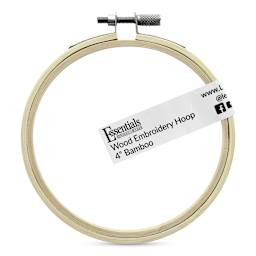 Essentials by Leisure Arts Wood Embroidery Hoop - 4"