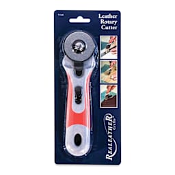 Realeather Leather Rotary Cutter, front of the packaging