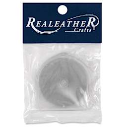 Realeather Leather Rotary Cutter Replacement Blades, Pkg of 10 front of packaging