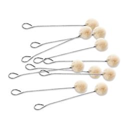 Realeather Wool Daubers - Pkg of 10, laid out