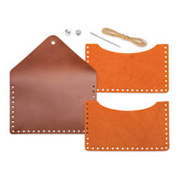 Realeather Envelope Card Case - 3" x 4-1/4", Kit of 6 Pieces