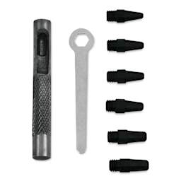 Realeather Leather Punch Tools - Mini Punch Set, set contents