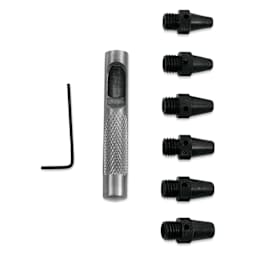 Realeather Leather Punch Tools - Maxi Punch Set, contents