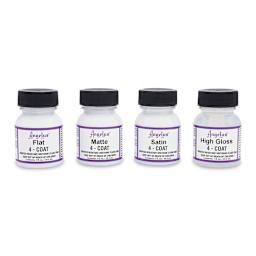 Angelus 4-Coat Urethane Clear Coat (Assorted finishes, 1 oz, Bottles)