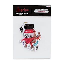 Angelus Sticker Pack - AlexMDC #3, Set of 7, In Package