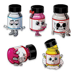 Angelus Sticker Pack - AlexMDC #4, Set of 5