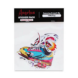 Angelus Sticker Pack - McFlyy, Set of 5, In Package