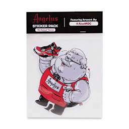 Angelus Sticker Pack - AlexMDC “Old School” Series, Set of 3, In Package
