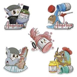 Angelus Sticker Pack - KiwiSanTW, Set of 5