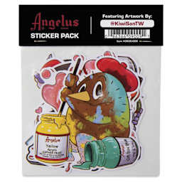 Angelus Sticker Pack - KiwiSanTW, Set of 5 - front of packaging