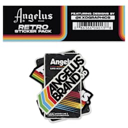 Angelus Sticker Pack - KXDGraphics, Set of 5 - front of packaging
