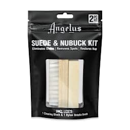Angelus Suede and Nubuck Cleaning Kit (Front of packaging)