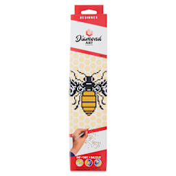 Leisure Arts Diamond Painting Kit - Bee, front of the packaging