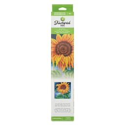 Leisure Arts Diamond Painting Kit - Sunflower, front of packaging