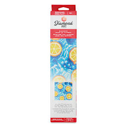 Leisure Arts Diamond Painting Kit - Citrus Slices, front of packaging