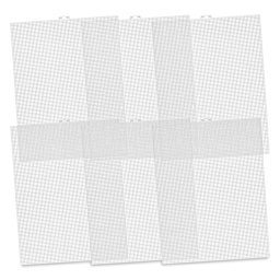 Janlynn Plastic Canvas - Medium, Pkg of 6, 10-1/2" x 13-1/2" - out of packaging