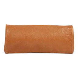 Muud Liv Leather Accessory Case - Brown - back