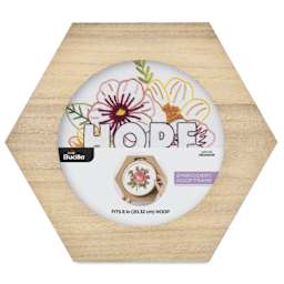 Bucilla Embroidery Hoop Frame - Hexagon, 8"