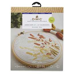 DMC The Designer Collection Eco Vita Embroidery Kit - Wheat Flowers - back of packaging