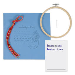 DMC Learning Embroidery Kit - contents