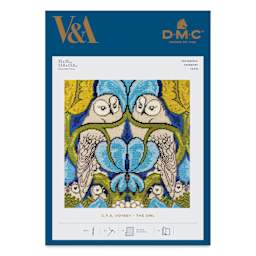 DMC The Museum Collection Tapestry Kit - “The Owl” by C.F.A. Voysey - front of packaging