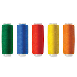 Needle Crafters Sewing Thread - Basic, Pkg of 5
