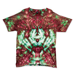 Jacquard Procion MX Ice Dye - Poinsettia dye on T-shirt