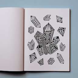 Dream in Color Coloring Book (geometric shapes)