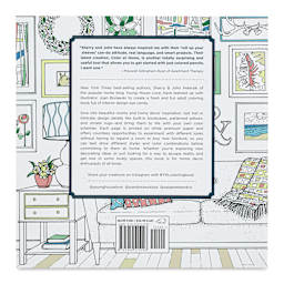 Color at Home Coloring Book (back cover)
