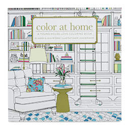 Color at Home Coloring Book (front cover)