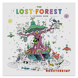 The Lost Forest Coloring Book, front cover