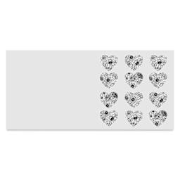 Love in Bloom Coloring Book, hearts