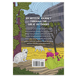 The National Parks: A Coloring Book, back cover