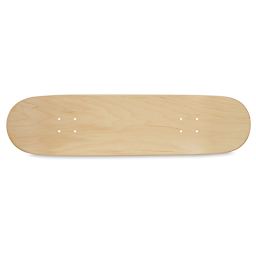 Skateboard Deck - Steep Concave Deck (Top View)
