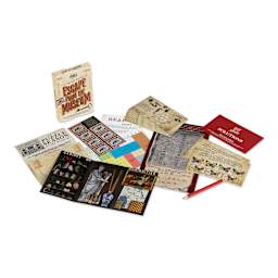 Professor Puzzle Escape from the Museum Game (Cards in front of packaging)