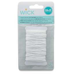 We R Memory Keepers Wick Cotton Candle Wick - Front of blister package
