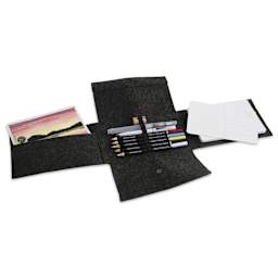 Three by Three JotBlock Travel Postcard Watercolor Pencil Set