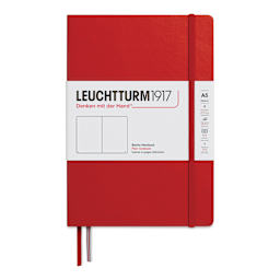 Leuchtturm1917 Blank Hardcover Notebook - Cherry, 5-3/4" x 8-1/4"