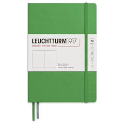 Leuchtturm1917 Blank Hardcover Notebook - Spring Leaf, 5-3/4" x 8-1/4"