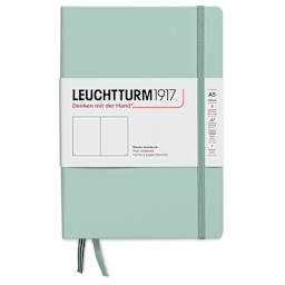 Leuchtturm1917 Blank Hardcover Notebook - Mint Green, 5-3/4" x 8-1/4"
